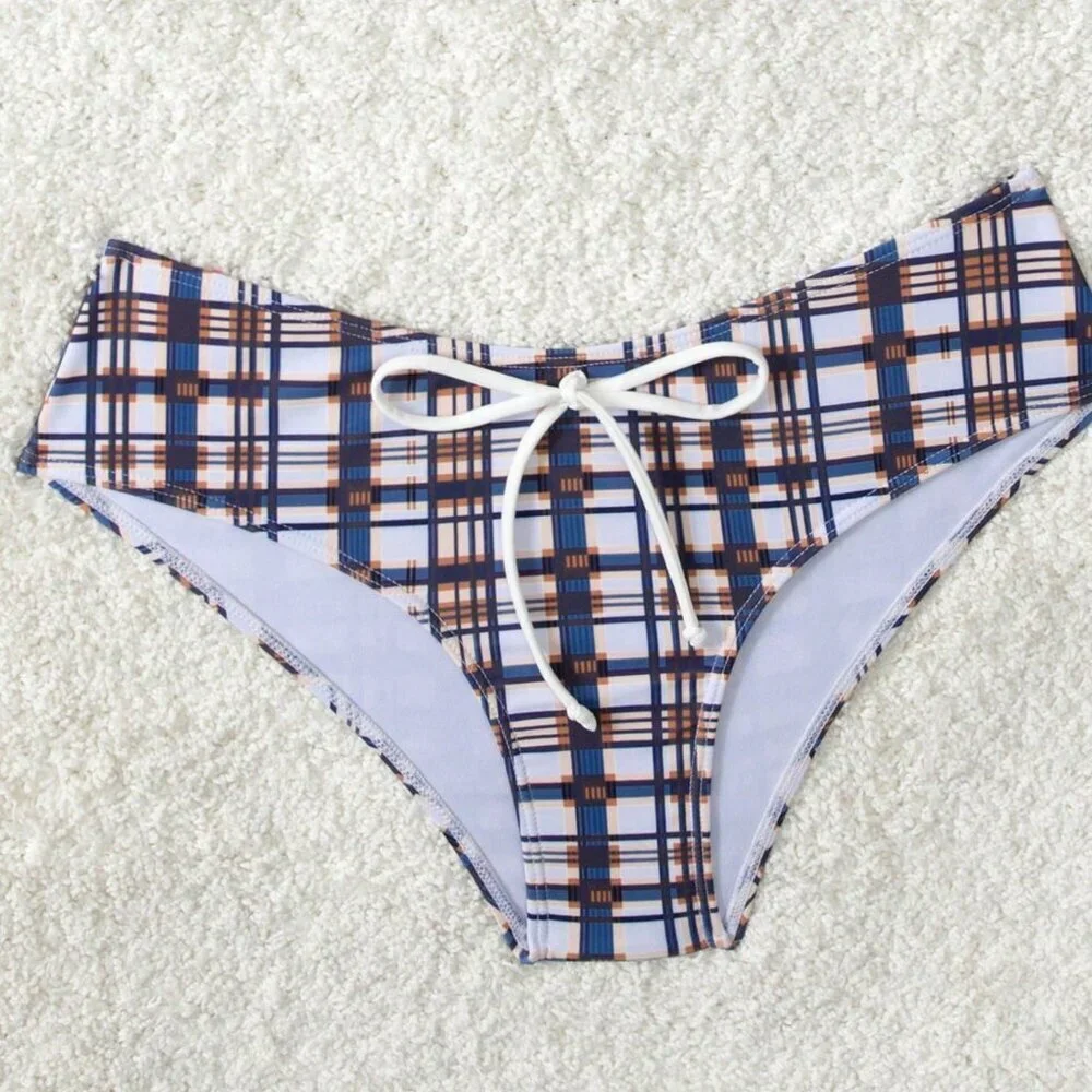 Multicolor Casual Women's Beach Holiday Bikini